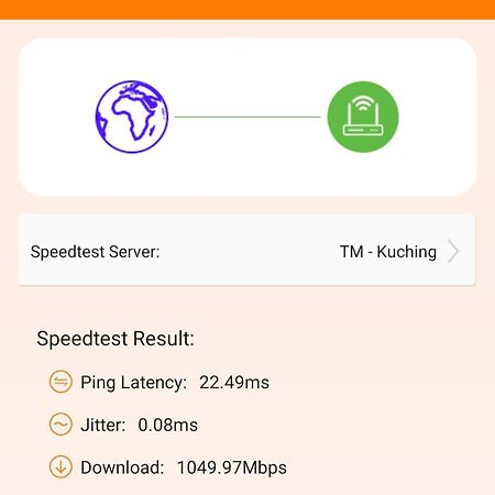 H Homestay Sibu - 1000Mbps 1Gbps Wifi, Astro & Auto Gate Parking Semi Detached House! ภายนอก รูปภาพ
